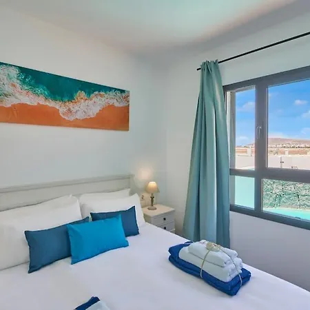 Casa Maria Duplex With Sea & Mountain Views, 15 Minutes Walk From The Marina Rubicon Vakantiehuis